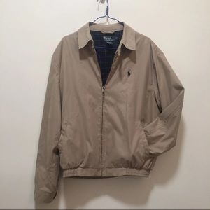 Polo Ralph Lauren Khaki Bomber Jacket M